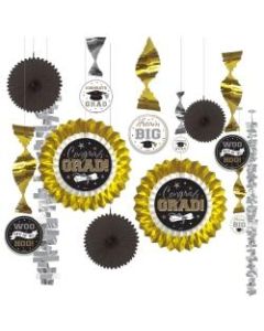 Amscan Graduation Decorating Kit, Set Of 13 Pieces