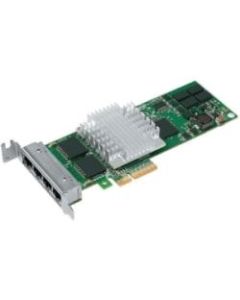 Intel PRO/1000 PT Quad Port LP Server Adapter - PCI Express x4 - 10/100/1000Base-T - Low-profile - Retail