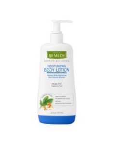 Remedy Dermatology Series Unscented Moisturizing Body Lotion, 12 Oz, Pack Of 12 Bottles