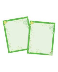 Barker Creek Computer Paper, Letter Paper Size, 60 Lb, Go Green, 100 Sheets