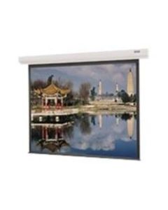 Da-Lite Designer Contour Electrol - Projection screen - ceiling mountable, wall mountable - motorized - 100in (100 in) - 4:3 - Matte White