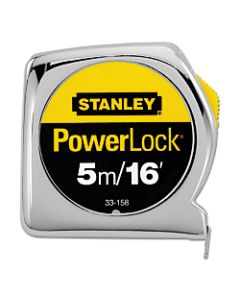 Powerlock Tape Rules 3/4 in Wide Blade, 3/4 in x 5 m/16 ft