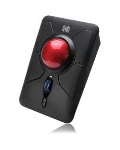 Kodak IMOUSE Q50 Wireless Ergonomic Trackball Mouse - Optical - Wireless - Radio Frequency - 1 Pack - USB - 4800 dpi - Scroll Wheel - 7 Button(s) - Symmetrical