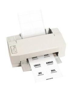 Office Depot Brand Badge Inserts, 4in x 3in, White, Case Of 300