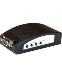 Bytecc HM104 BNC Composite and S-Video to VGA Converter (Wide screen) - Functions: Signal Conversion, Video Processing, Video Conversion - 1680 x 1050 - PAL, NTSC - VGA - 1 Pack - External