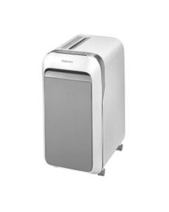 Fellowes LX 220 20 Sheet Micro-Cut Paper Shredder, White, 5015501