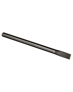 Extra Long Cold Chisels, 12 in Long, 3/4 in Cut, Black Oxide, 6 per box