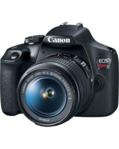 Canon EOS Rebel T7 24.1 Megapixel Digital SLR Camera with Lens - 18 mm - 55 mm - Autofocus - 3inLCD - 3.1x Optical Zoom - Optical (IS) - 6000 x 4000 Image - 1920 x 1080 Video - HD Movie Mode - Wireless LAN