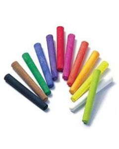 Prang Ambrite Art Chalk, Assorted Colors, Pack Of 12