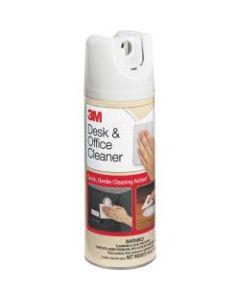 3M Desk/Office Cleaner Spray - Spray, Aerosol - 15 fl oz (0.5 quart) - 12 / Carton