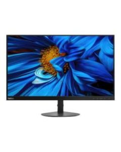 Lenovo ThinkVision S24e-10 - LED monitor - 23.8in (23.8in viewable) - 1920 x 1080 Full HD (1080p) @ 75 Hz - VA - 250 cd/m2 - 3000:1 - 4 ms - HDMI, VGA - raven black