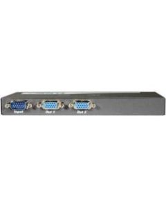 C2G 2-Port UXGA Monitor Splitter/Extender (Male Input) - 1 x Computer, 2 x Monitor - 1920 x 1440 @ 80Hz - SVGA, XGA