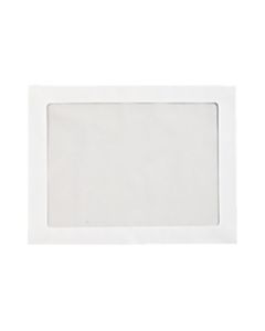 LUX #93 Full-Face Window Envelopes, Middle Window, Gummed Seal, Bright White, Pack Of 500