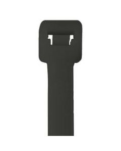 Office Depot Brand UV Cable Ties, 250 Lb, 36in, Black, Case Of 100