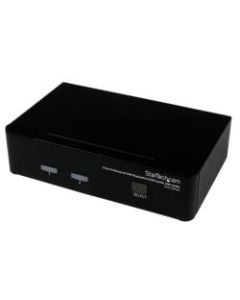 StarTech.com 2 Port Professional USB DisplayPort KVM Switch with Audio