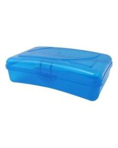 Cra-Z-Art Plastic School Box, 2-3/16inH x 5-3/16inW x 8inD, Assorted Colors