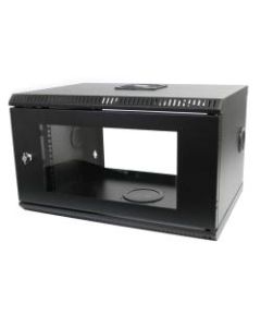 StarTech.com 6U 19in Wallmount Server Rack Cabinet Acrylic Door - Securely mount network and telecom equipment to the wall with this lockable 6U wall mount cabinet - Compatible with 19 inch wide rack mountable equipment - Versatile installation options