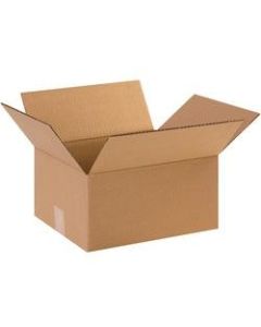 Office Depot Brand Corrugated Boxes, 12in x 11in x 6in, Kraft, Pack Of 25 Boxes