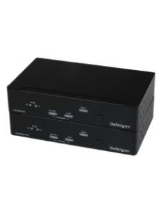 StarTech.com USB DVI KVM Extender over Fiber