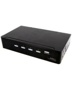 StarTech.com 4 Port DVI Video Splitter with Audio