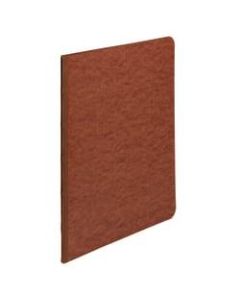 ACCO Pressboard Report Cover With Fastener, Side Bound, 8 1/2in x 8 1/2in, 60% Recycled, Earth Red