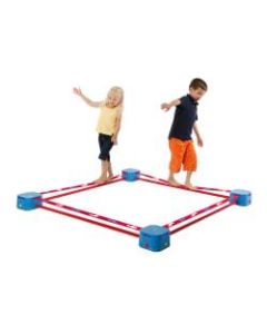 Playzone-Fit Balance Blox Slackline Quad Kit, Multicolor