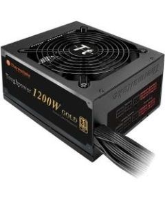 Thermaltake Toughpower ATX12V & EPS12V Power Supply - Internal - 120 V AC, 230 V AC Input - 3.3 V DC @ 25 A, 5 V DC @ 25 A, 12 V DC @ 100 A, -12 V DC @ 300 mA, 5 V DC @ 3.5 A Output - 1200 W - Active PFC - 1 +12V Rails - 1 Fan(s) - 92% Efficiency
