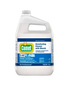 Comet Professional Disinfecting-Sanitizing Bathroom Cleaner, 128 Oz Bottle, Case Of 3