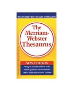 Merriam-Websters Thesaurus, Pack Of 3