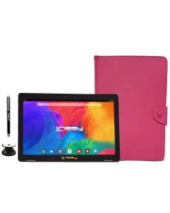 Linsay F10IPS Tablet, 10.1in Screen, 2GB Memory, 32GB Storage, Android 10, Pink