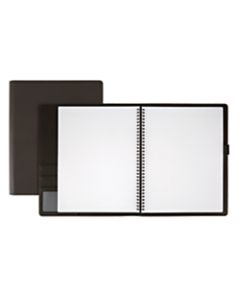 Office Depot Brand Premium Folio Notebook, 8 1/2in x 11in, 1 Subject, Narrow Ruled, 120 Pages (60 Sheets), Black