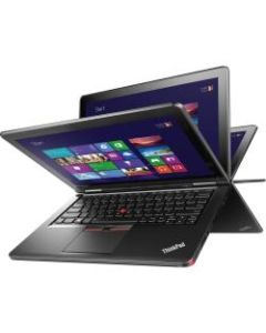 Lenovo ThinkPad Yoga 12 20DL0038US 12.5in Touchscreen 2 in 1 Ultrabook  - 1920 x 1080 - Intel Core i5 i5-5300U Dual-core 2.30 GHz - 8 GB RAM - 180 GB SSD - Graphite Black - Windows 8.1 Pro - Intel HD Graphics 5500