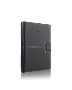SOLO Vintage Universal Fit Tablet/eReader Booklet, 8.5in to 11in, Black
