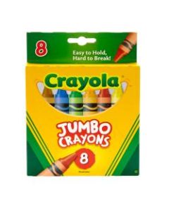 Crayola So Big Crayons, Extra Large, Assorted Colors, Box Of 8 Crayons