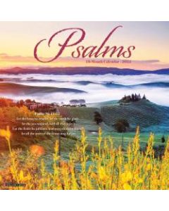 Willow Creek Press Inspirational Monthly Wall Calendar, 12in x 12in, Psalms, January To December 2022