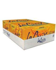 LaCroix Core Sparkling Water with Natural Orange Flavor, 12 Oz, Case of 24 Cans