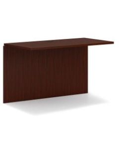 HON Mod 48inW Desk Bridge, Mahogany