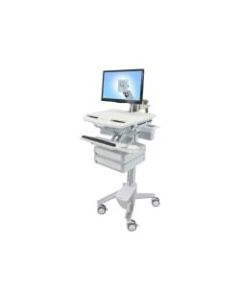 Ergotron StyleView Cart with LCD Arm, 2 Drawers