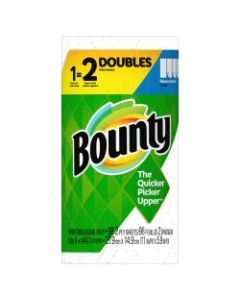 Bounty Select-A-Size 2-Ply Paper Towels, 5-15/16in x 11in, White, 98 Sheets Per Roll, Case Of 24 Rolls