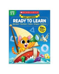 Scholastic Early Learning: Ready to Learn Workbook, Preschool