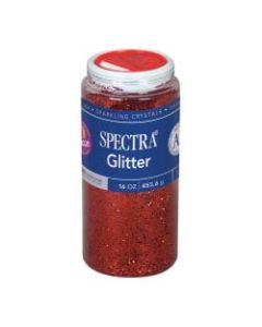 Pacon Glitter, Shaker-Top Can, Red