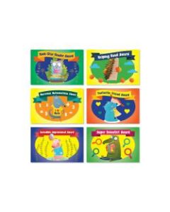 Scholastic Classroom Awards Postcards, 6in, 6 Postcards Per Pack, Set Of 6 Packs