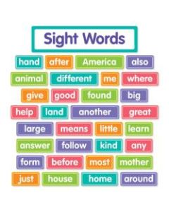 Scholastic More Sight Words Bulletin Board Set, Pre-K To 2nd Grade