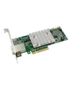 Microchip Adaptec SmartRAID 3154-8e - Storage controller (RAID) - 8 Channel - SATA 6Gb/s / SAS 12Gb/s low profile - 12 Gbit/s - RAID 0, 1, 5, 6, 10, 50, 60, 1ADM, 10ADM - PCIe 3.0 x8