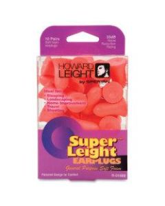 Howard Leight Single-use Foam Ear Plugs - Uncorded, Disposable - Noise Protection - Polyurethane Foam - Orange - 20 / Pack