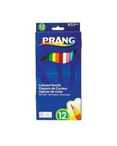 Prang Color Pencils, 3.3 mm, Pack Of 12
