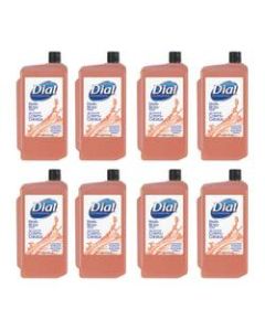 Dial Dispenser Refill Hair/Body Wash - 33.8 fl oz (1000 mL) - Hair, Body, Skin - Orange - 8 / Carton
