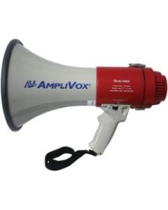 AmpliVox S602R Mity-Meg 25-Watt Megaphone, White/Red