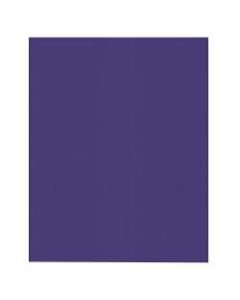 Office Depot Brand 2-Pocket Textured Paper Folders, Violet, Pack Of 10