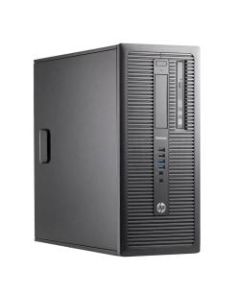 HP EliteDesk 800 G1 Refurbished Desktop PC, Intel Core i7, 8GB Memory, 256GB Solid State Drive, Windows 10, RF610315